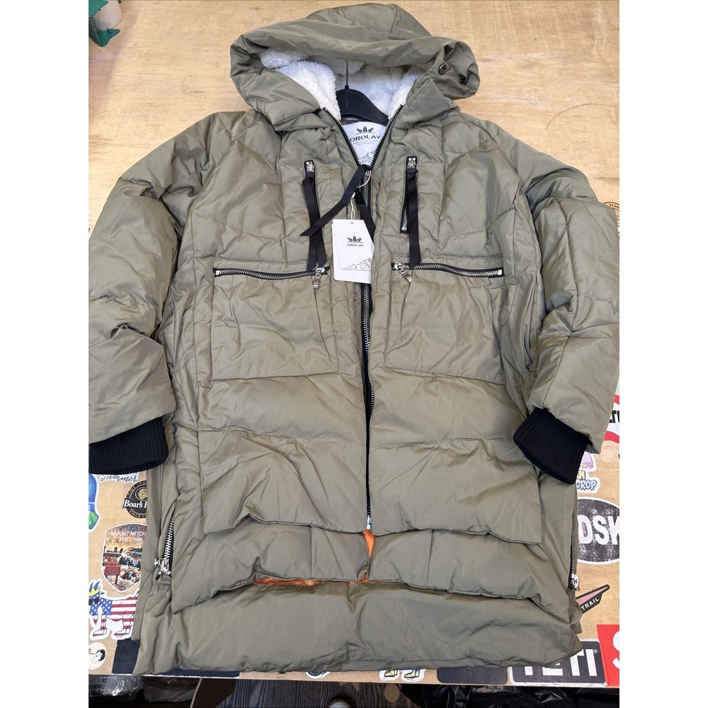 Orolay Green Duck Down Jacket Size XS Coat